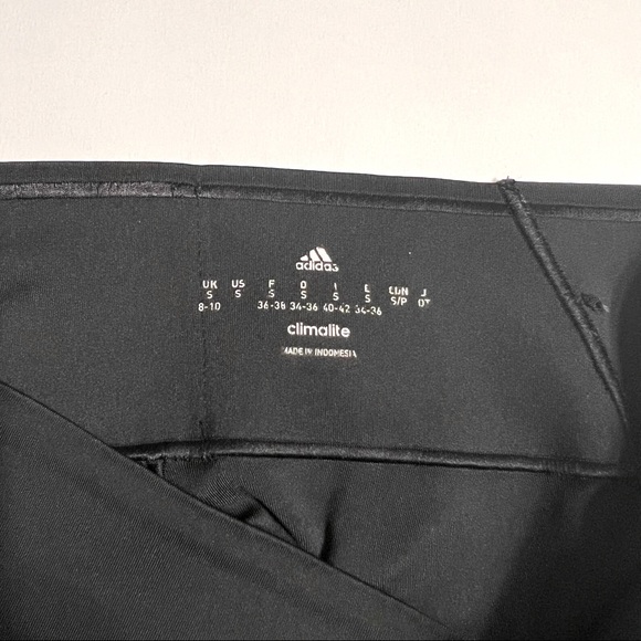 Black adidas Climalite legging, Size Small - Picture 6 of 6